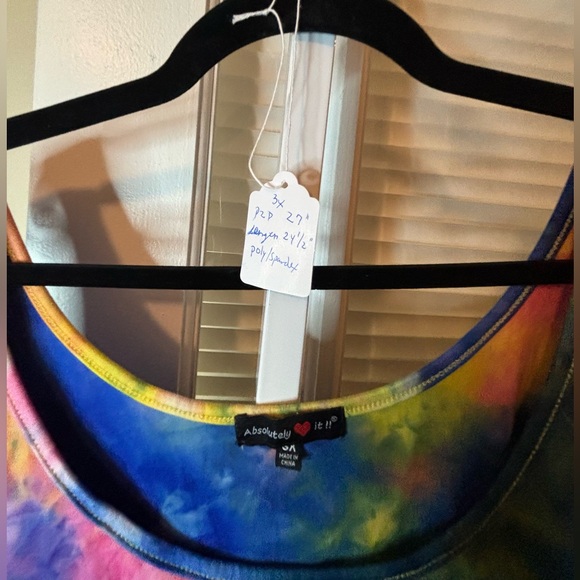 Colorful Tank-Size 3X - Picture 5 of 5